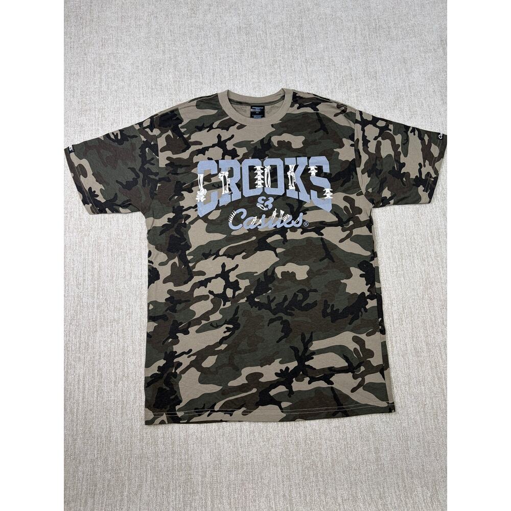 Crooks & Castles Camo T Shirt NEW
